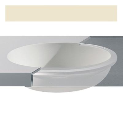 Lavabo solid surface Betacryl oval 42 X 33 X 14 cm int. Traditional Bone