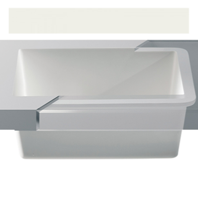 Fregadero Solid Surface Betacryl R10 45 x 40 x 17,4 cm Old Cameo