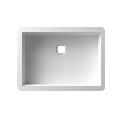 Lavabo solid surface Franke R5 40 X 27 X 10 cm Standard White