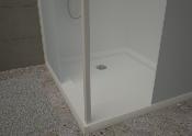 Plato de ducha Solid Surface Acrylic 80 X 80 X 4 cm Standard White