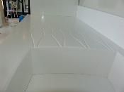 Betacryl Alpi White 12 X 3660 x 760 mm Placa Solid Surface