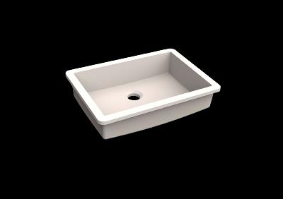 Lavabo solid surface Acrylic R5 40 X 27 X 10 cm Standard White