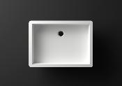 Lavabo solid surface Acrylic R5 50 X 35 X 10 cm Standard White