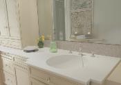 Lavabo solid surface Acrylic Ø30 X 12 cm Standard White
