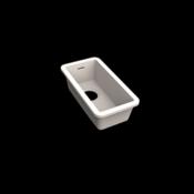 Fregadero Solid Surface Acrylic 19 X 40 X 14 cm Standard White