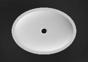 Lavabo solid surface Acrylic 50 X 35 X 12 cm Polar White