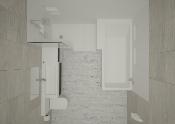 Plato de ducha Solid Surface Acrylic INT.100 X 80 X 5 cm Polar White