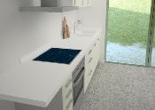 Fregadero Solid Surface Acrylic 19 X 40 X 14 cm Standard White