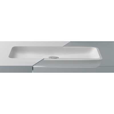 Lavabo solid surface Betacryl R10 47 X 27 X 3.7 cm Classic White