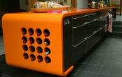 Corian Citrus Orange Placa Solid Surface