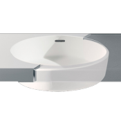 Lavabo solid surface Betacryl circular 40 X 40 X 9 cm int. Classic White