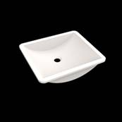 Lavabo solid surface Acrylic 40 X 33 X 10 cm Standard White