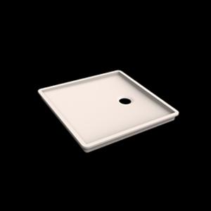 Plato de ducha Solid Surface Acrylic 70 X 70 X 4 cm Standard White