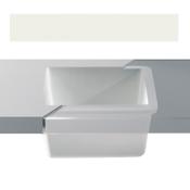 Fregadero Solid Surface Betacryl R10 34 x 40 x 17,3 cm Old Cameo