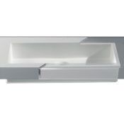 Lavabo solid surface Betacryl R5 51 X 33 X 8 cm Classic White