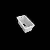 Fregadero Solid Surface Acrylic 16 X 32,5 X 14 cm Standard White