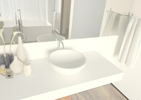 Lavabo Solid Surface A Medida