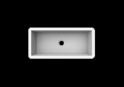 Lavabo solid surface Acrylic R5 50 X 21 X 12 cm Polar White