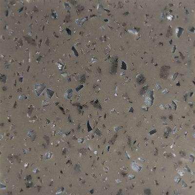Meganite Silver Shards Placa Solid Surface 3660 x 760 x 12 mm