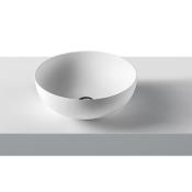 Lavabo solid surface top Betacryl semi esfera Ø40 X 15 cm ext. Classic White