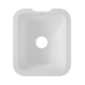 Fregadero Corian 267 x 320 x 170 mm Glacier White