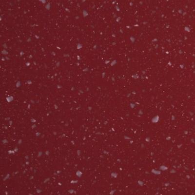 Meganite Red Diamond Sparkle Placa Solid Surface 3660 x 760 x 12 mm