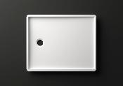 Plato de ducha Solid Surface Acrylic INT.100 X 80 X 5 cm Standard White