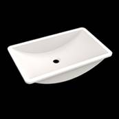 Lavabo solid surface Acrylic 58 X 33 X 12,7 cm Polar White