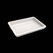 Lavabo solid surface Acrylic 50 X 35 X 9 cm desagüe oculto polar White