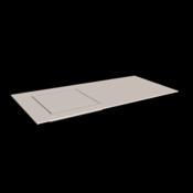 Recogedor agua para ducha solid surface Acrylic 75 X 75 cm min. Standard White