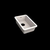 Fregadero Solid Surface Acrylic 25 X 40 X 14 cm Polar White