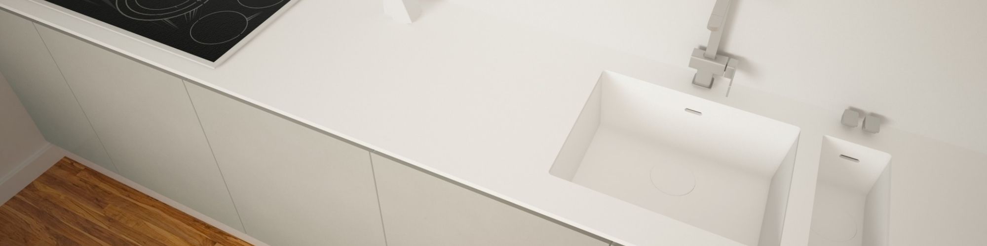 Fregaderos Solid Surface